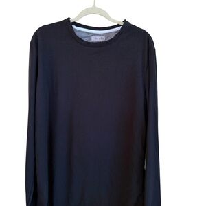 TRULY Men's Classic Black Long Sleeve Tee